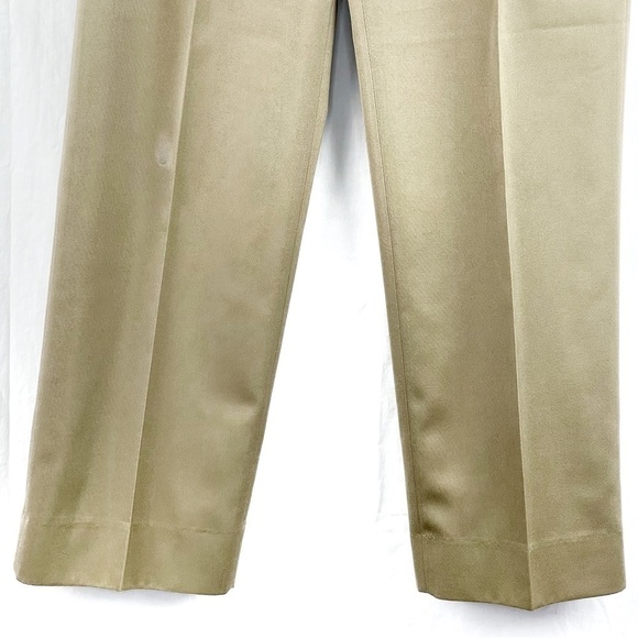 EUC-VINTAGE Nordstrom Young Adult Dress Slacks Pants in MD Tan Size 14 - Picture 5 of 11
